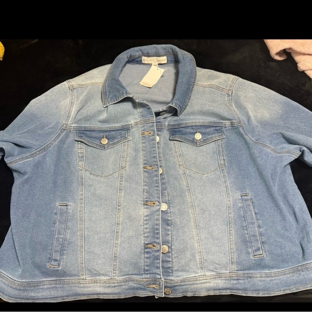 Stylish Light Blue Denim Jacket
